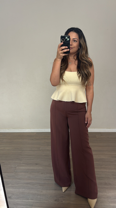 Calça Alfaiataria Feminina Pantalona Thamires - comprar online