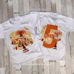 REMERA CUMPLE ALGODON - ANSIEDAD (INTENSAMENTE) en internet