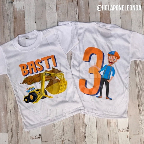 REMERA CUMPLEAÑOS - Blippi
