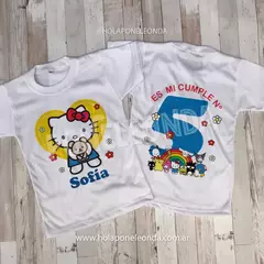 REMERA CUMPLE ALGODON - Hello Kitty en internet