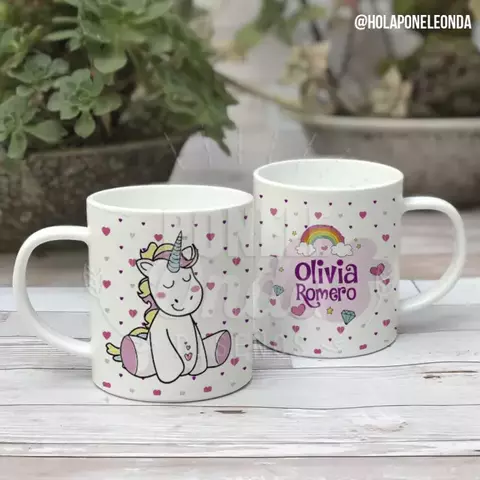 TAZA PLÁSTICA - Unicornio B - comprar online