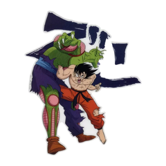 Poster Troquelado Dragon Ball Goku vs Piccolo DRAGON HISTORY Bandai Ichiban Kuji - comprar online