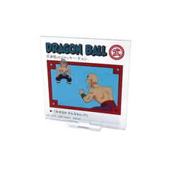 Stand de Acrilico Dragon Ball Ten Shin Han VS Jackie Chun DRAGON HISTORY Bandai Ichiban Kuji - comprar online