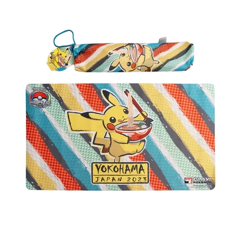 Play Mat Pokémon Pikachu Ramen Yokohama 2023 World Championships - comprar online