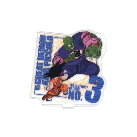 Stand de Acrilico Dragon Ball VS Omnibus CROSS Goku Vs Gran Rey Demonio Piccolo Bandai Ichiban Kuji - comprar online