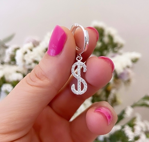 Argollita Bling Bling 1,4 cm (Por Unidad)