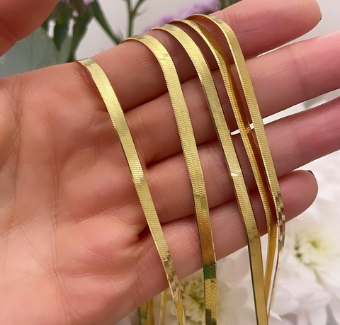 Cadena Fancy Gold 45 cm