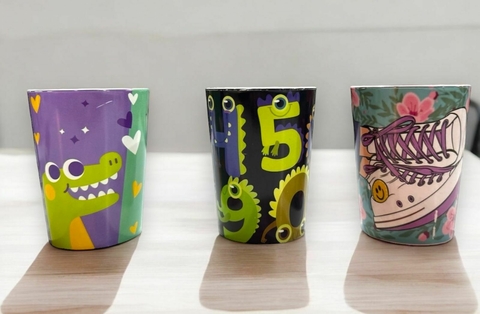 VASO 300 CC ESTAMPADO INFANTIL