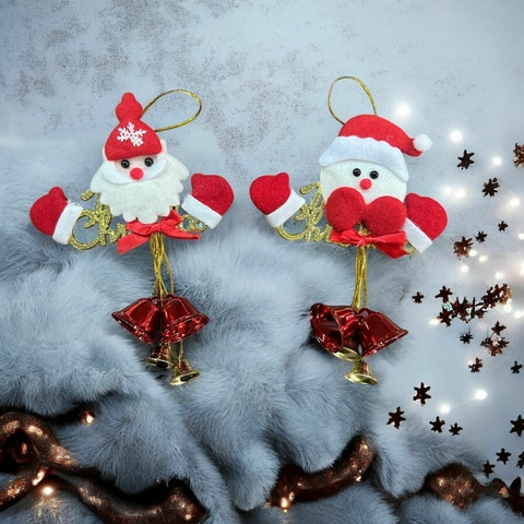 ADORNO NAVIDEÑO CAMPANITAS