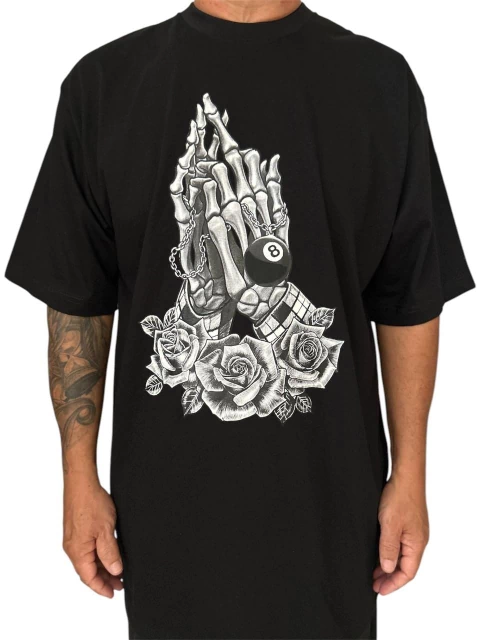 Camiseta eight ball respect belief - comprar online