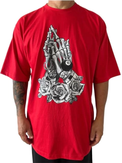 Camiseta eight ball respect belief - Rap Power