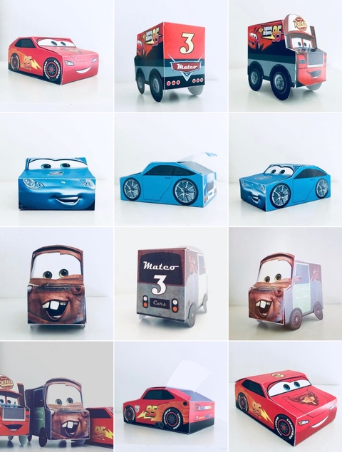Kit imprimible Cars ENVÍO PERSONALIZADO CON NOMBRE