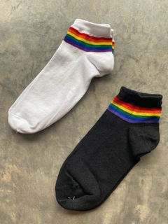 SOQUETES PRIDE BLANCO - comprar online