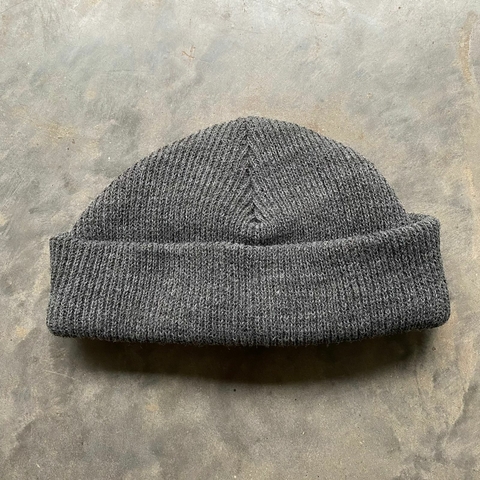 BEANIE CORTO SVEN GRIS MELANGE OSCURO
