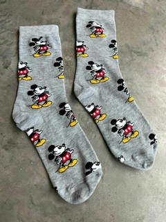 MEDIAS MICKEY GRIS