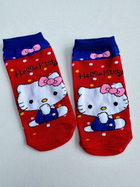 SOQUETES HELLO KITTY DOTS