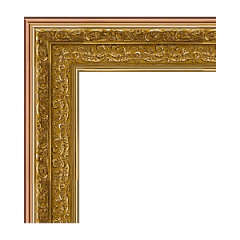 Moldura de Madeira Dourada - Moldura Para Quadro - comprar online