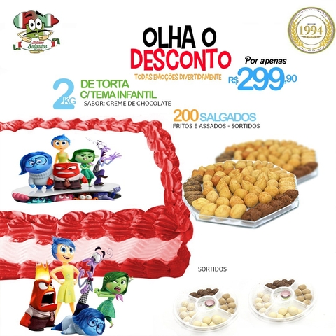 Olha O Desconto TODAS EMOÇÕES DIVERTIDAMENTE - 2kg