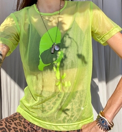 Camiseta neon Alexandre Herchcovitch