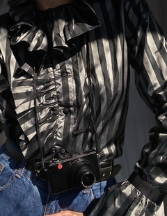 Camisa listrada tafetá