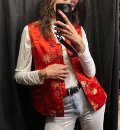 Colete oriental forrado. Luxo <3