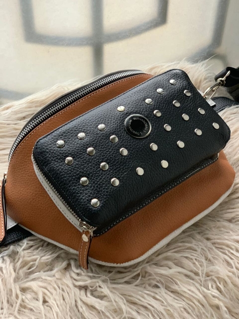 Riñonera Kale XL suela, negro y craque