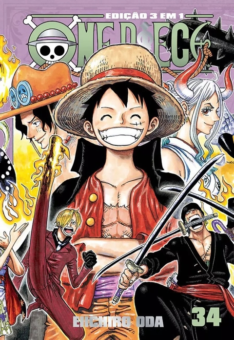 One Piece 3 em 1 #34 - comprar online