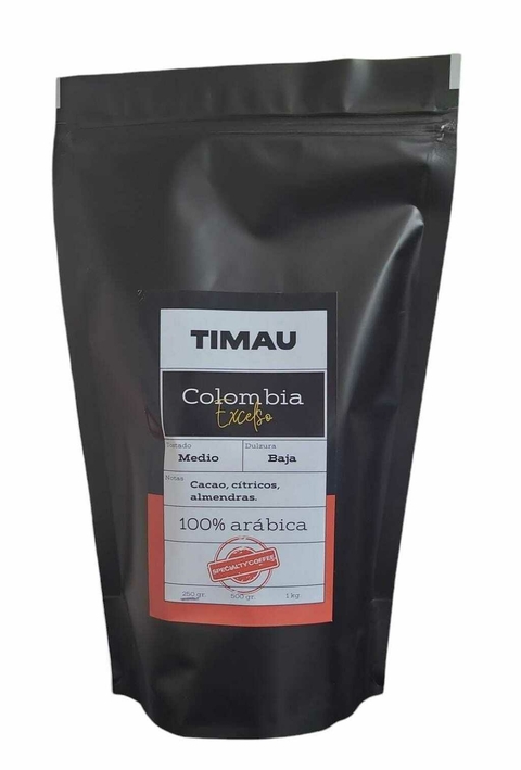 Café de Especialidad Timau Colombia Excelso para Filtro x 250 grs