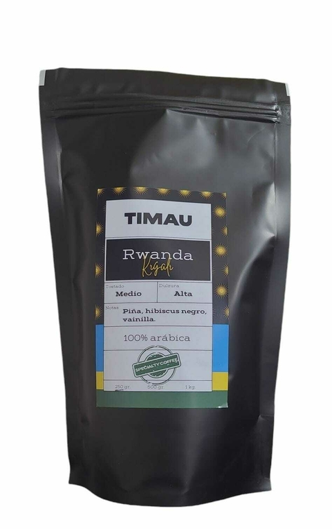 Café de Especialidad Timau Rwanda en Granos x 250 grs