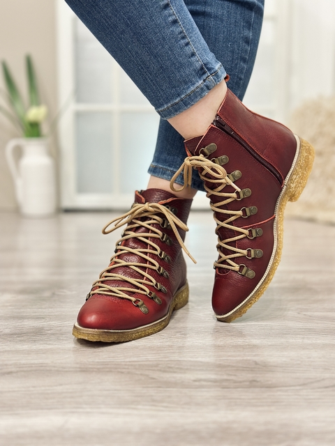 BORCEGO BUDAPEST CREPPE BORDO - comprar online
