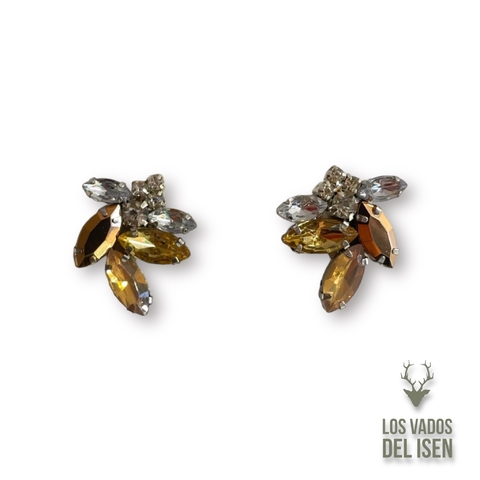 Par de Aros Beach Caramelo