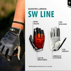 Imagen de Guantes Ciclismo Sw Line Ziroox