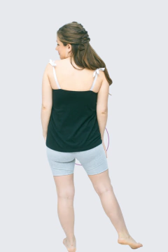 OUTLET Short gris faja talle L (12) - comprar online