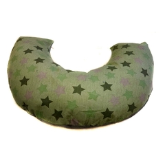 Almohadón de lactancia estrellas verdes - outlet - comprar online