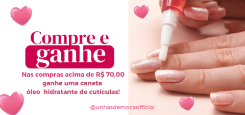 Imagem do banner rotativo Adesivos & Pedrarias Unhas de Moça Nail Art