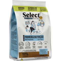 Select Cães Filhotes Primeira Nutrição Mini/Peq 2kg