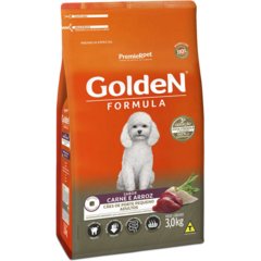 Golden Cães Adultos Peq Porte Carne & Arroz 3kg
