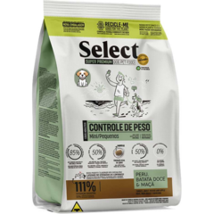 Select Cães Adultos Controle de Peso Mini/Peq 2kg