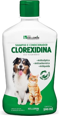 Shampoo E Condicionador Clorexidina 500ML