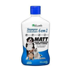 Shampoo e Cond Kelldrin Antipulgas Piolho Sarna Matt