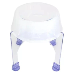 Comedouro Lilopety Plast C/Suporte Cristal P