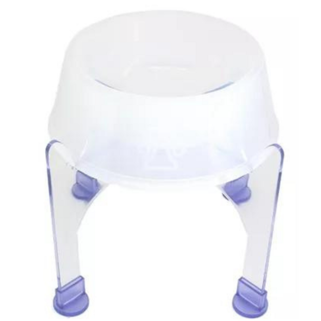 Comedouro Lilopety Plast C/Suporte Cristal P Comedouro Lilopety Plast C/Suporte Cristal P
