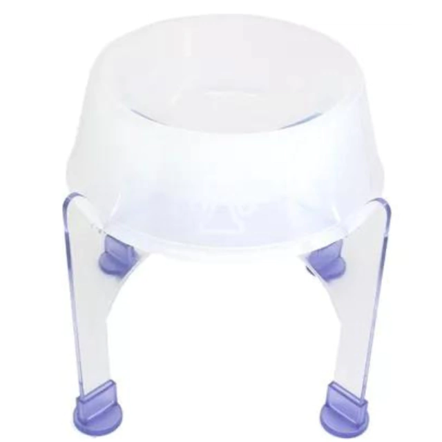 Comedouro Lilopety Plast C/Suporte Cristal P Comedouro Lilopety Plast C/Suporte Cristal P