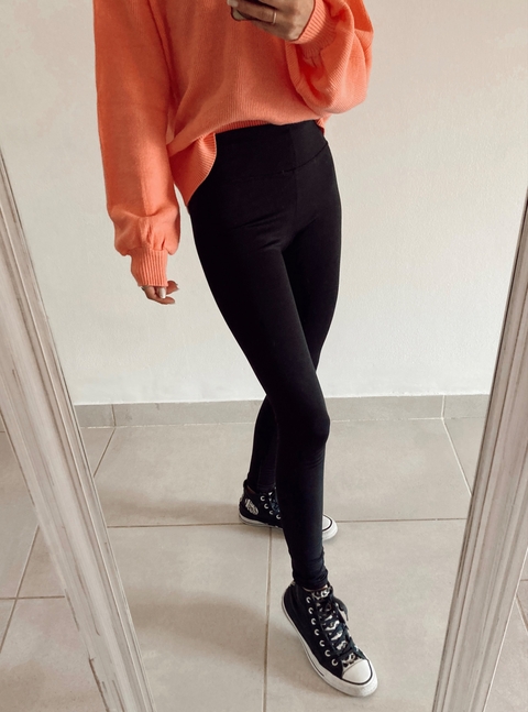 Calza lycra cintura alta 6 talles