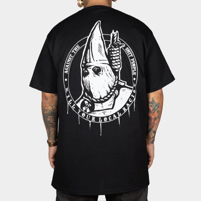 Camiseta Kill Your Local Racist - Preta - comprar online Camiseta Kill Your Local Racist - Preta - comprar online