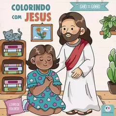 Colorindo com Jesus - Livro de Colorir God is Good - comprar online