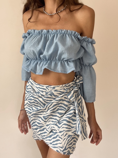TOP LITTLE FILI DENIM