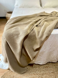 Manta Waffle TWIN 100x170 CM (varios colores) - tienda online