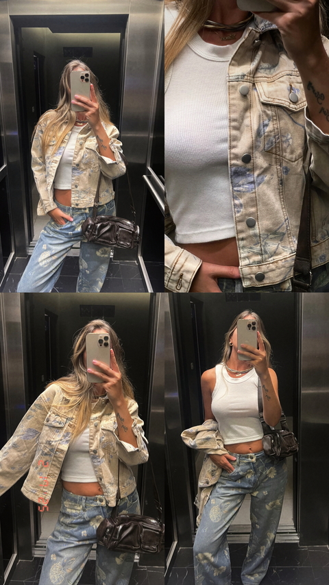 CAMPERA DENIM GARDEN IMPORTADA - buy online