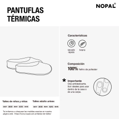 PANTUFLAS TÉRMICAS. MODELO ARCOIRIS - comprar online
